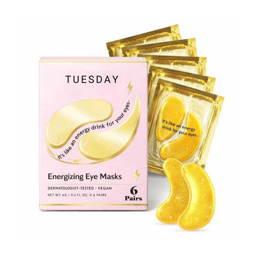 24K Gold Eye Mask dla wypoczętego i przebudzonego spojrzenia