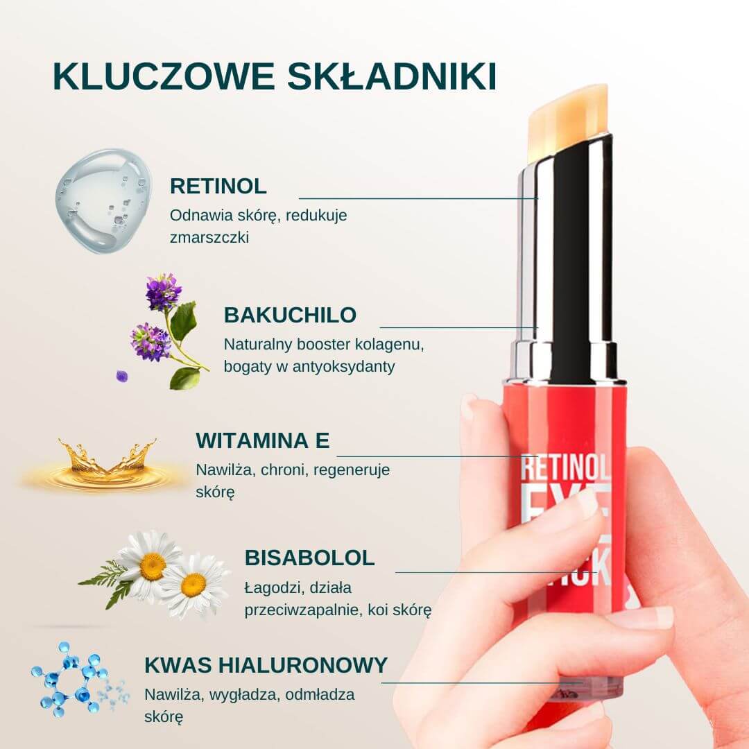 Retinolowy sztyft pod oczy GlowLift